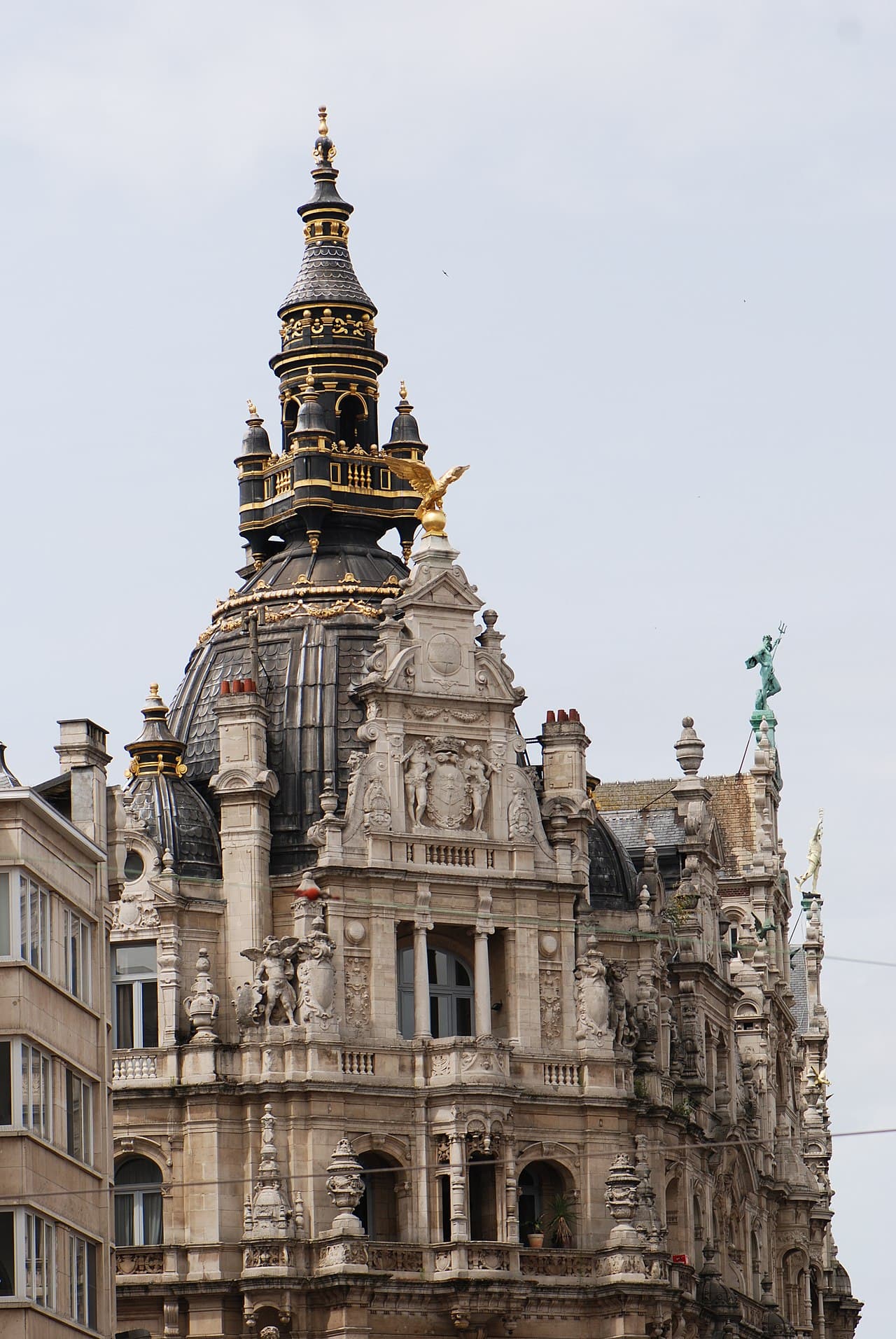 Антверпен — вид города