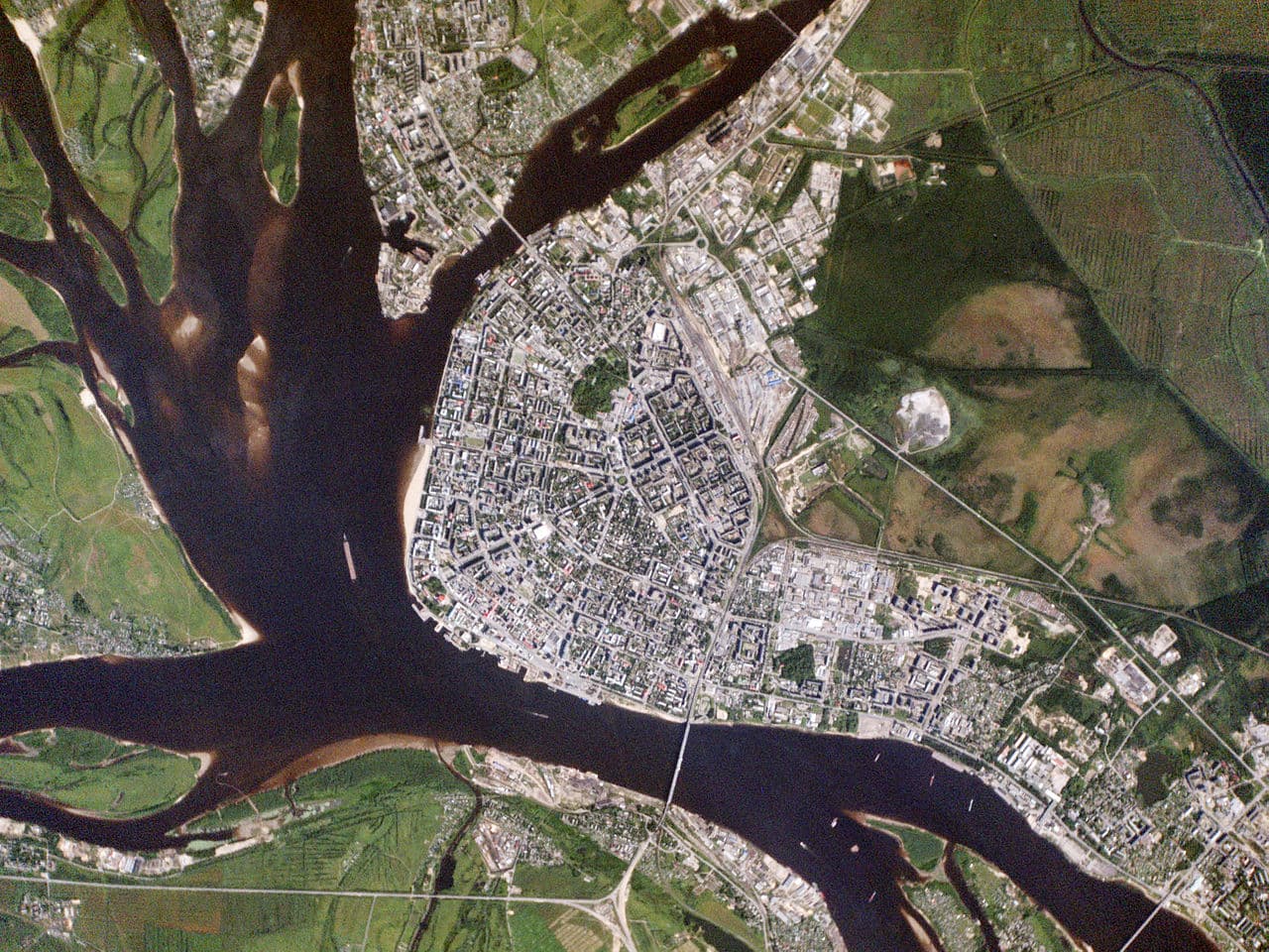 Архангельск — вид города