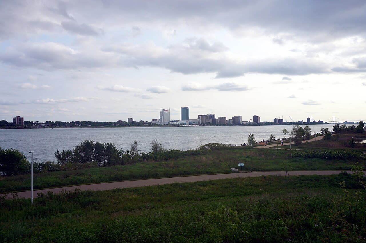 Детройт — вид города