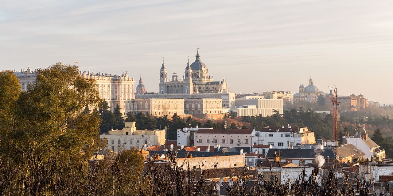 Мадрид — вид города