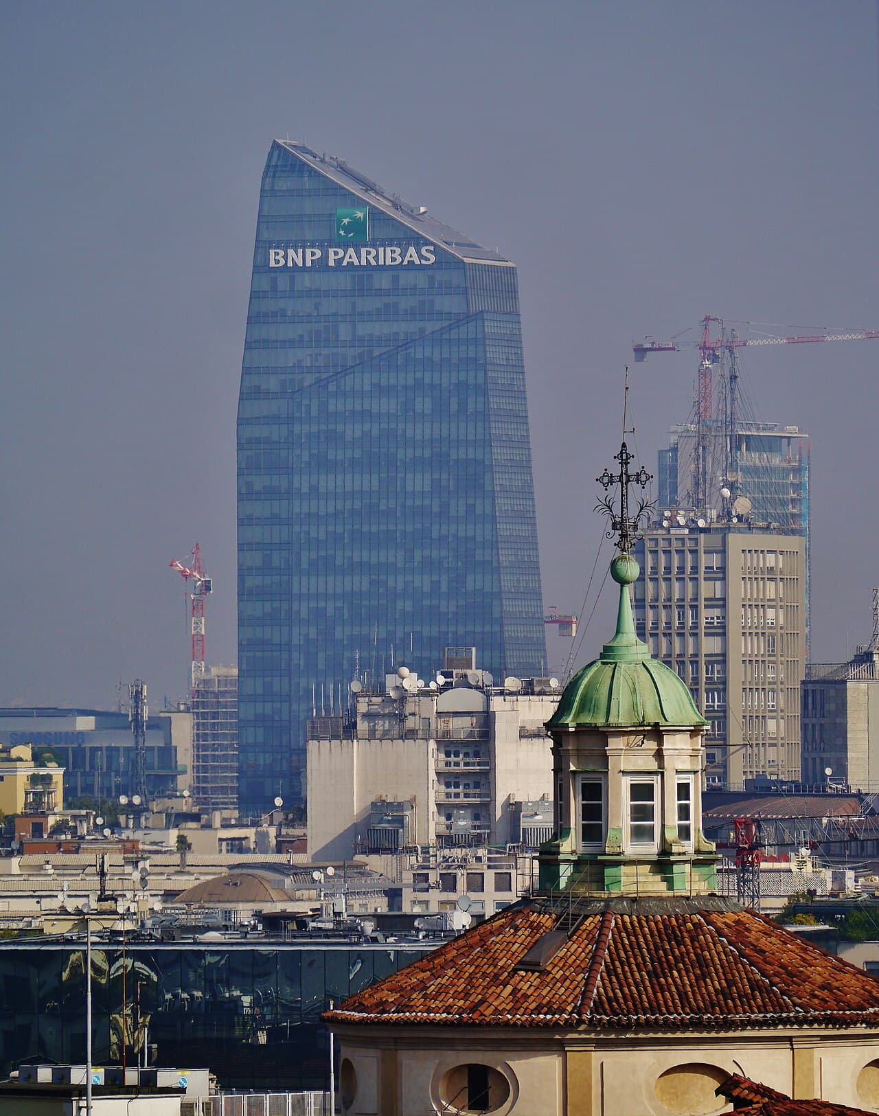 Милан — вид города