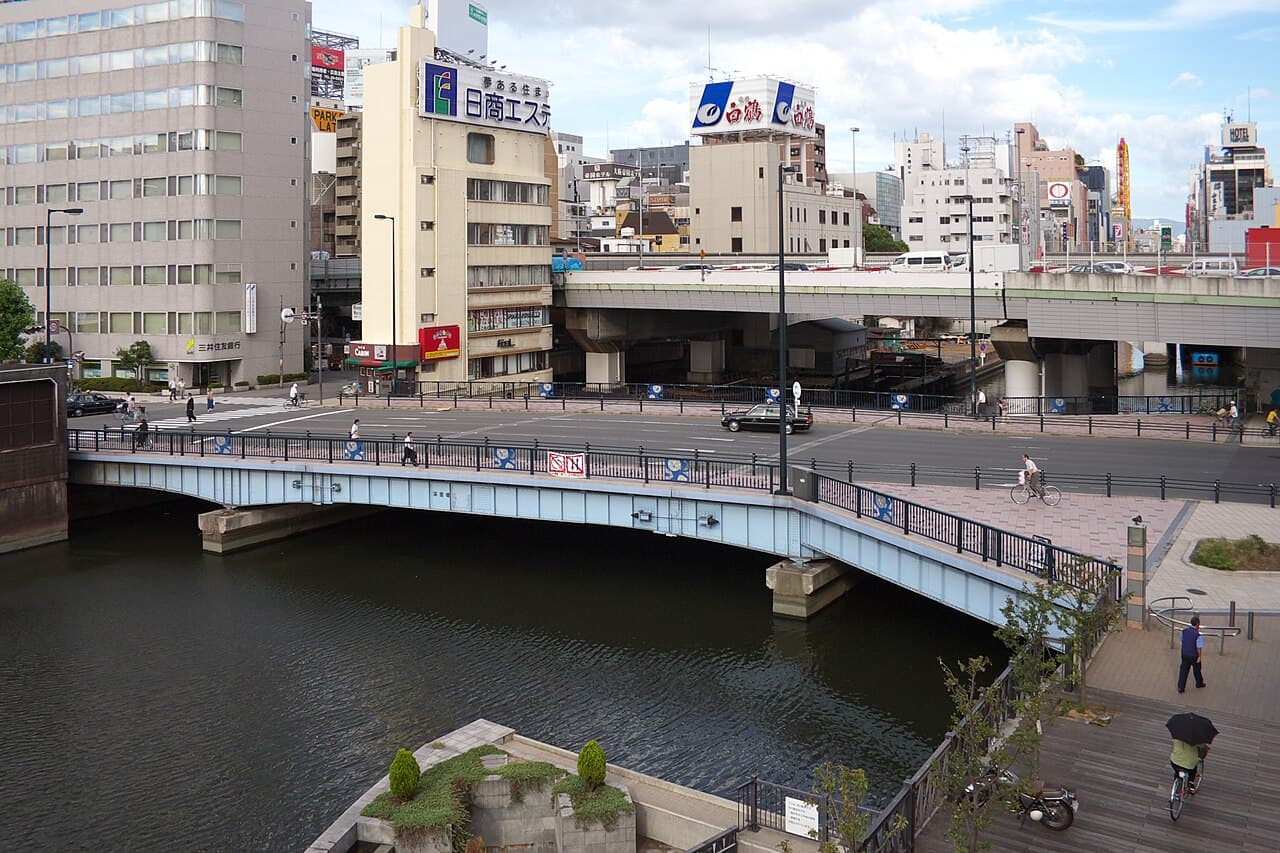 Осака — вид города