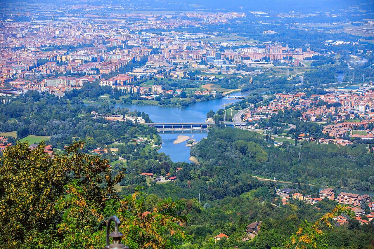 Турин — вид города