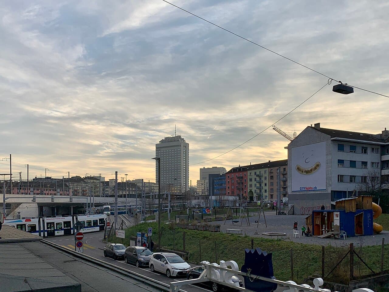 Цюрих — вид города